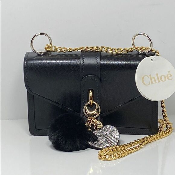 Chloé Aby Chain leather shoulder bag - Picture 2 of 13